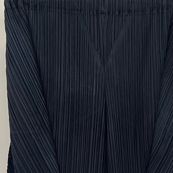 Issey Miyake Black Pleated Pants - Picture 6 of 6